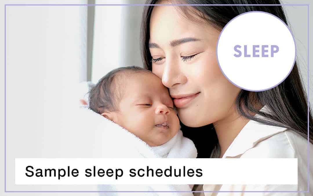 Sample Sleep Schedules
