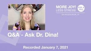 Dr Dina Kulik - Q&A Jan 7 2021
