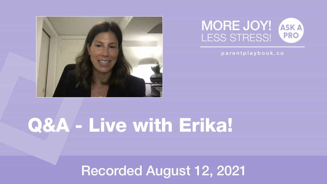 Q & A with Erika Caouette, August 12, 2021