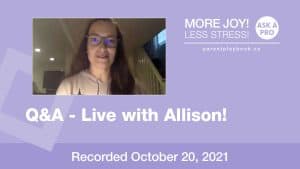 Parent Playbook - Q&A