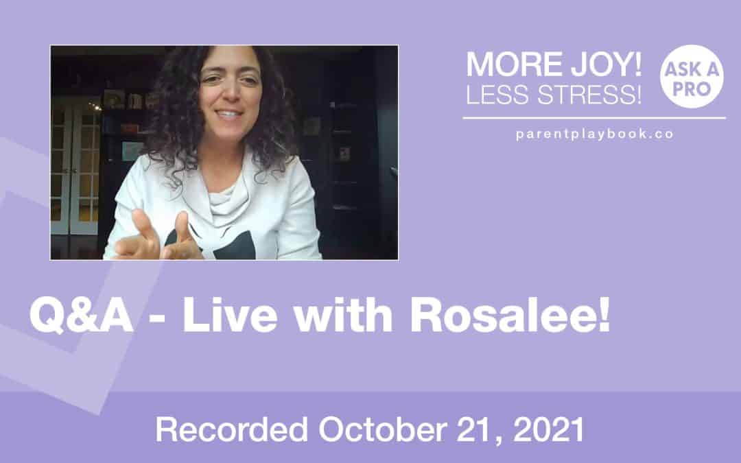 Q & A with Rosalee Lahaie Hera, October 21, 2021