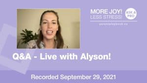 Parent Playbook - Q&A