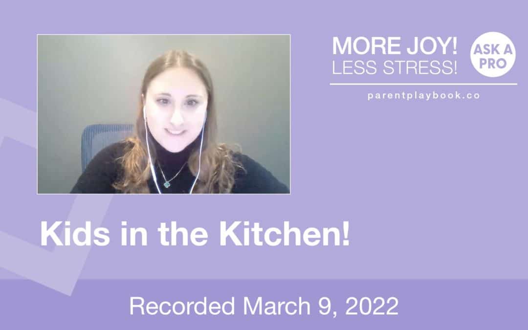 Kids in the Kitchen! with Elisheva Feintuch, RD